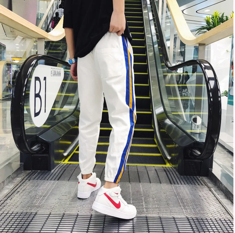 Men's Slim Casual Pants 2019 Students Summer Nine Feet Wild Casual Pants Young People Personality Fashion Trend Men's Wear
Men's Slim Casual Pants 2019 Students Summer Nine Feet Wild Casual Pants Young People Personality Fashion Trend Men's Wear