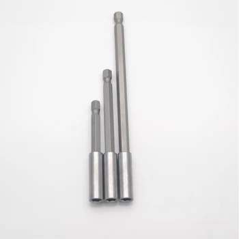 3Pcs/ Set 1/4 Hex Quick Release Magnetic Screwdriver Extension Bit Holder Set Drill Bits Holder Set 75/100/150mm Wholesale
3Pcs/ Set 1/4 Hex Quick Release Magnetic Screwdriver Extension Bit Holder Set Drill Bits Holder Set 75/100/150mm Wholesale