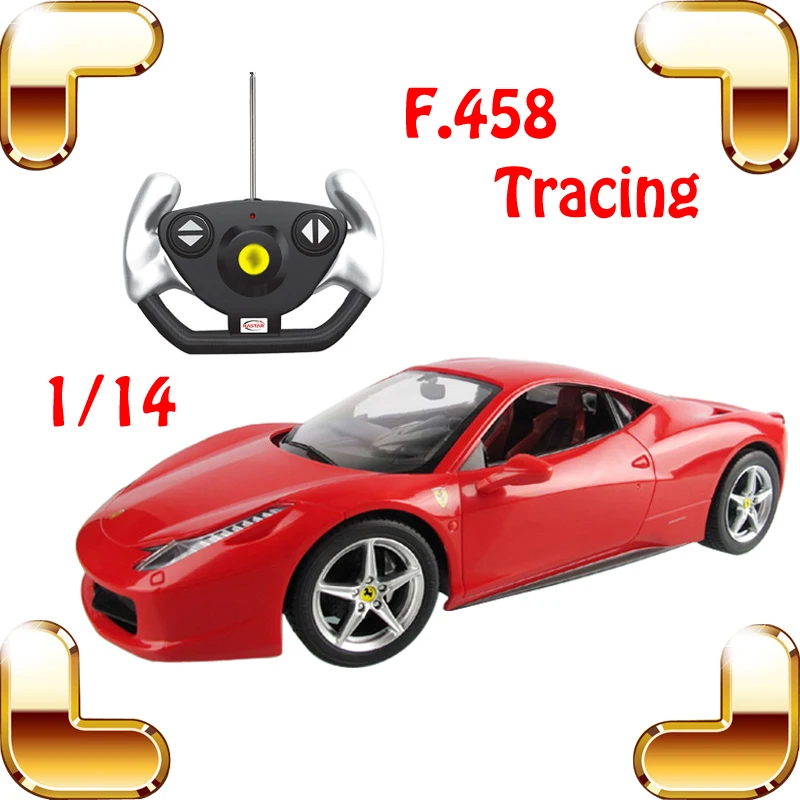Boys Gift 1/14 F458 RC Radio Control Car Toys For Car Fans Racing Vehicle Speed Race Car Big Electric Machine Model Racer
Boys Gift 1/14 F458 RC Radio Control Car Toys For Car Fans Racing Vehicle Speed Race Car Big Electric Machine Model Racer