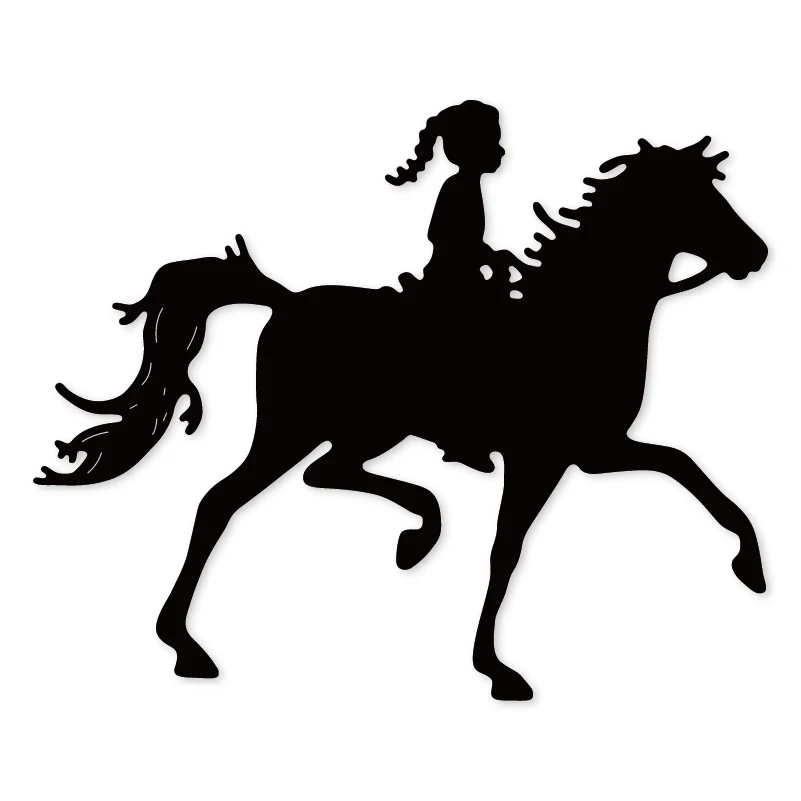 Ufurty Girl Riding Horse Metal Cutting Dies Stencils for DIY Scrapbooking Album Paper Card Decor Embossing Die Cuts
Ufurty Girl Riding Horse Metal Cutting Dies Stencils for DIY Scrapbooking Album Paper Card Decor Embossing Die Cuts
