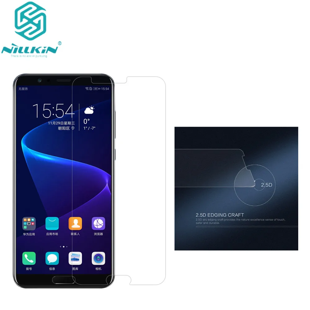 For Huawei Honor V10 Nillkin H+ Pro 2.5 D Round Edge 0.2 mm Tempered Glass Screen Protector free shipping for honor v 10
For Huawei Honor V10 Nillkin H+ Pro 2.5 D Round Edge 0.2 mm Tempered Glass Screen Protector free shipping for honor v 10