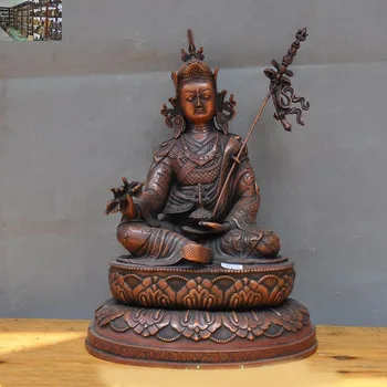 wedding decoration 14" old Tibetan Buddhism Seat bronze Guru Rinpoche Padmasambhava Buddha Statue New Year
wedding decoration 14" old Tibetan Buddhism Seat bronze Guru Rinpoche Padmasambhava Buddha Statue New Year