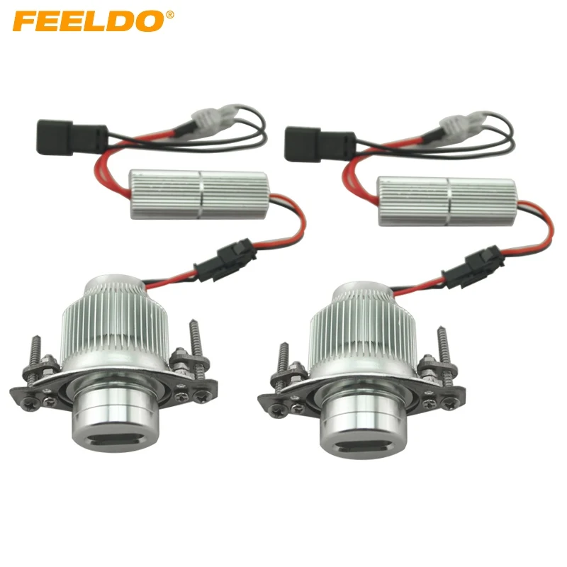 FEELDO 1set White Car 10W LED Marker Angel Eyes Headlight DRL No Error LED Light For BMW E90/E91 LCI 09+ 3Series
FEELDO 1set White Car 10W LED Marker Angel Eyes Headlight DRL No Error LED Light For BMW E90/E91 LCI 09+ 3Series