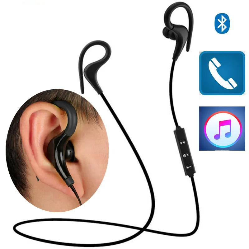 Sports Bluetooth Earphone Build-in Mic Neckband Headset Running Sweatproof Ear-hook Volume Control Earpiece For Phones DJ IPhone
Sports Bluetooth Earphone Build-in Mic Neckband Headset Running Sweatproof Ear-hook Volume Control Earpiece For Phones DJ IPhone