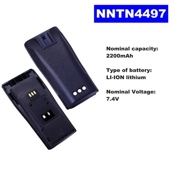 7.4V 2200mAh LI-ION Radio Battery NNTN4497 For Motorola Walkie Talkie CP140/040/380 EP150/450 DP1400/3688 GP3688Two Way Radio
7.4V 2200mAh LI-ION Radio Battery NNTN4497 For Motorola Walkie Talkie CP140/040/380 EP150/450 DP1400/3688 GP3688Two Way Radio