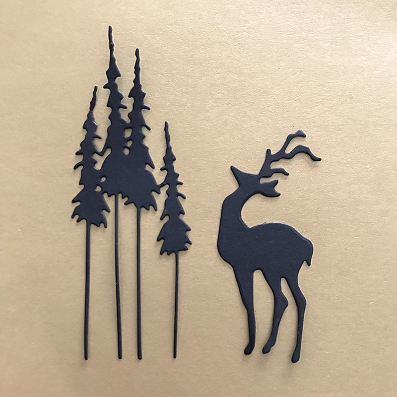Elk Christmas Tree Metal Cutting Dies 9.9x7cm Scrapbooking Craft Die Cuts Card Making Diy Paper Art Emboss Stencil
Elk Christmas Tree Metal Cutting Dies 9.9x7cm Scrapbooking Craft Die Cuts Card Making Diy Paper Art Emboss Stencil