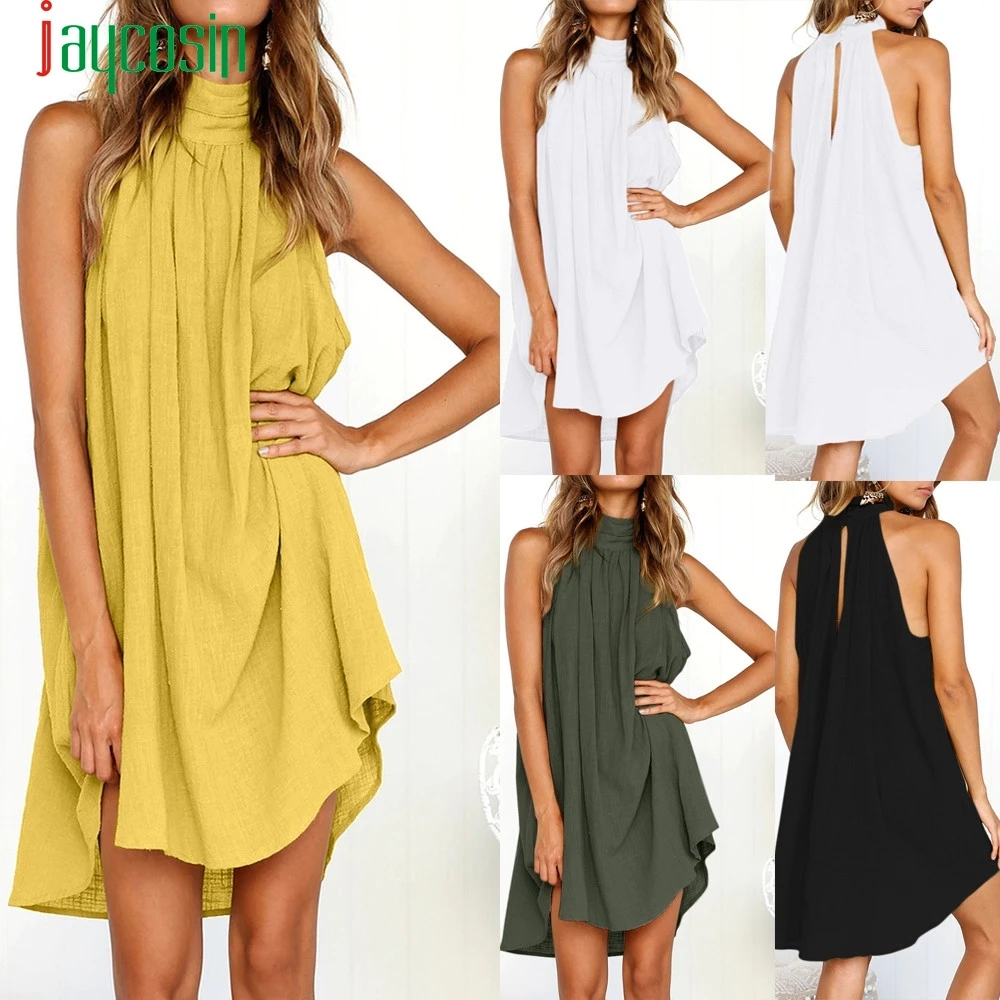 JACOSIN 2019 Hot Fashion Women Dress Womens Holiday Irregular Dress Ladies Summer Beach Sleeveless Party Dress A#
JACOSIN 2019 Hot Fashion Women Dress Womens Holiday Irregular Dress Ladies Summer Beach Sleeveless Party Dress A#