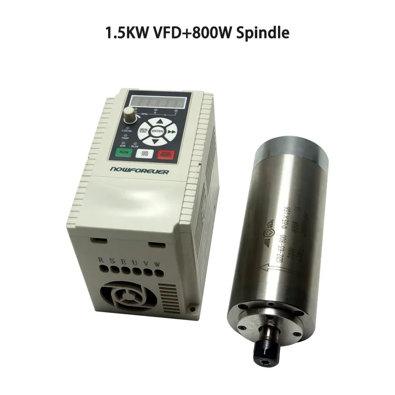 CNC router spindle 2.2kw 220v VFD inverter 80mm electric motor for diy cnc milling machine
CNC router spindle 2.2kw 220v VFD inverter 80mm electric motor for diy cnc milling machine