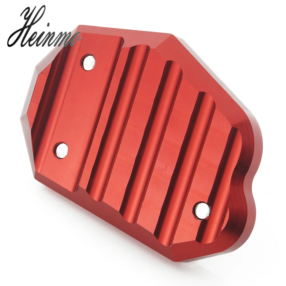 For Kawasaki Z800 Z1000 Z1000SX Ninja 400R 650650R 1000 ZX-6R10R ER4N4F ER6N6F Versys 650 Motorcycle Kickstand Enlarge Plate (28)