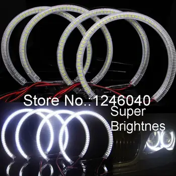 Super High Brightness 4*131mm ring SMD3528 LED Angel eyes kit halo ring DRL light for BMW E36 E38 E39 E46 Coupe 4D Lada VAZ 2106 
Super High Brightness 4*131mm ring SMD3528 LED Angel eyes kit halo ring DRL light for BMW E36 E38 E39 E46 Coupe 4D Lada VAZ 2106