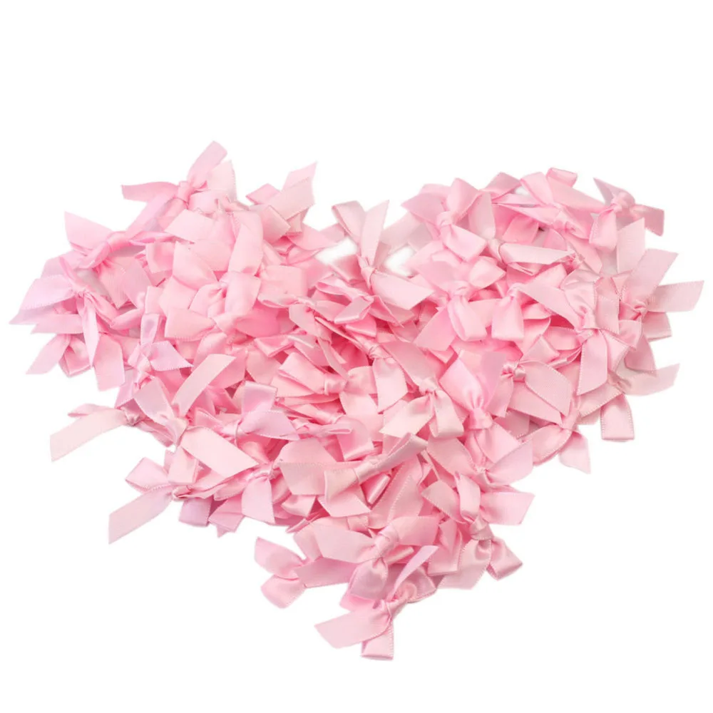 100 Pcs Handmade Small size Polyester Satin ribbon Bow Flower 4 Color Pink Red White Light Blue Color DIY Craft Decoration
100 Pcs Handmade Small size Polyester Satin ribbon Bow Flower 4 Color Pink Red White Light Blue Color DIY Craft Decoration
