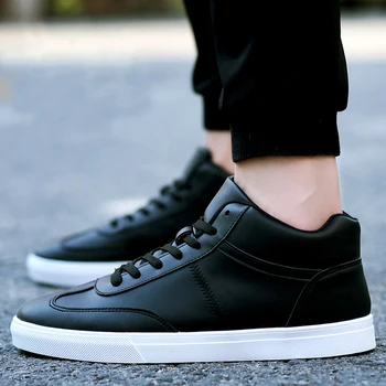 Nice New Spring/Autumn Men Shoes High-top Casual Shoes Men Pu Leather Winter Mens Shoes Laces Men Flat Shoes Zapatos Hombre
Nice New Spring/Autumn Men Shoes High-top Casual Shoes Men Pu Leather Winter Mens Shoes Laces Men Flat Shoes Zapatos Hombre