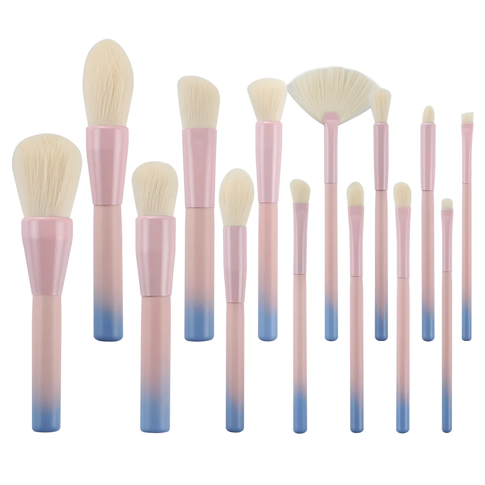 14pcs Gradient Color Makeup Brushes Set Cosmetic Powder Blending Foundation Eyeshadow Blush Brush Kit Beauty Tools Maquiagem
14pcs Gradient Color Makeup Brushes Set Cosmetic Powder Blending Foundation Eyeshadow Blush Brush Kit Beauty Tools Maquiagem