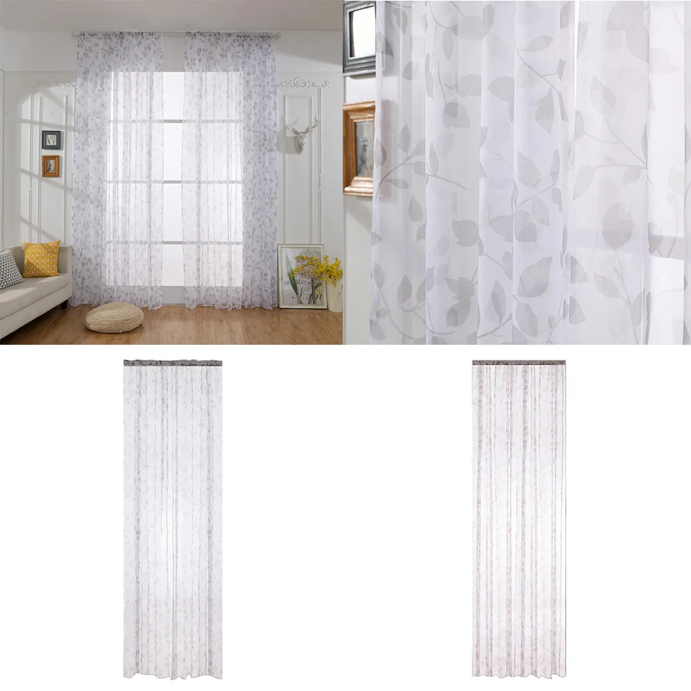 White Tulle Curtains for Living Room Decoration Modern Chiffon Solid Sheer Voile Kitchen Curtain 1 Panel Fabric Home Dec#5$
White Tulle Curtains for Living Room Decoration Modern Chiffon Solid Sheer Voile Kitchen Curtain 1 Panel Fabric Home Dec#5$