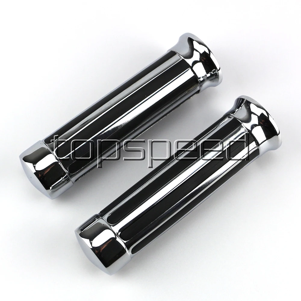 1" Chrome Motorcycle Handle Grips For Harley-Davidson Softail Dyna Electra Street Road Glide Fat Boy Bad Boy Road King
1" Chrome Motorcycle Handle Grips For Harley-Davidson Softail Dyna Electra Street Road Glide Fat Boy Bad Boy Road King