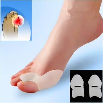 2Pair Toe Seperating Gel Bunion Shield Separate Toes Stretchers Protector Hallux Valgus Correction Silicone Foot Bicyclic Thumb
2Pair Toe Seperating Gel Bunion Shield Separate Toes Stretchers Protector Hallux Valgus Correction Silicone Foot Bicyclic Thumb