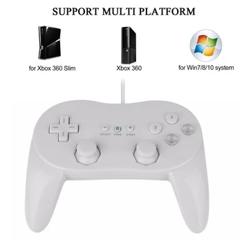 Marsnaska New Classic Wired Game Controller Gaming Remote Pro Gamepad Shock Joypad Joystick For Nintendo Wii Second-generation
Marsnaska New Classic Wired Game Controller Gaming Remote Pro Gamepad Shock Joypad Joystick For Nintendo Wii Second-generation