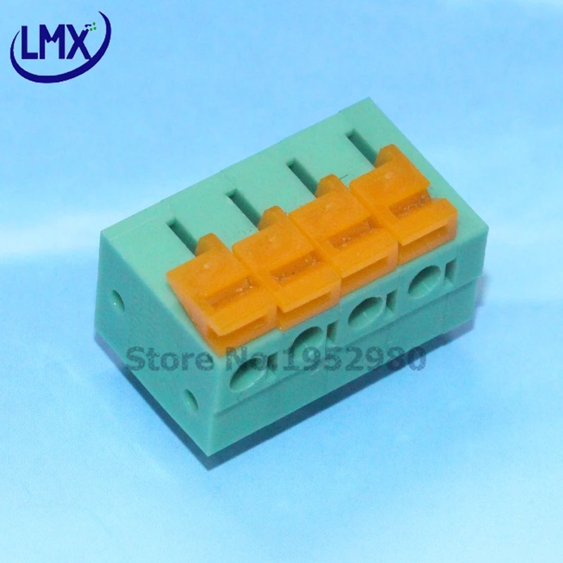50PCS 5.08mm Pitch Spring Terminal Connector 1/2/3/4/5/10-20P KF142R Straight Pin PCB Mounted Screw Free RoHS
50PCS 5.08mm Pitch Spring Terminal Connector 1/2/3/4/5/10-20P KF142R Straight Pin PCB Mounted Screw Free RoHS