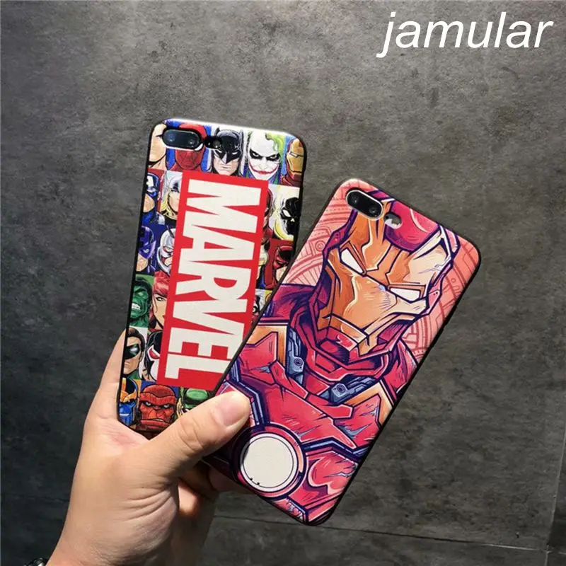 Jamular Marvel Heros Iron Man Phone Case For iPhone 6 6S 7 8 Plus Soft Silicon TPU Back Cover for Apple iPhone X XS MAX XR Coque
Jamular Marvel Heros Iron Man Phone Case For iPhone 6 6S 7 8 Plus Soft Silicon TPU Back Cover for Apple iPhone X XS MAX XR Coque