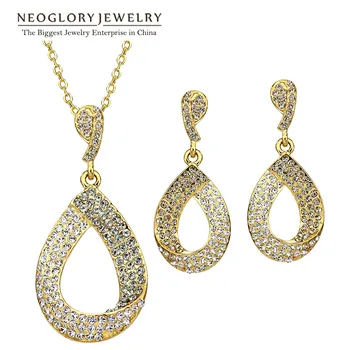 Neoglory Jewelry Sets Earrings Necklace Fashion Light Yellow Gold Color Austria Rhinestone For Women 2020 New Gifts G1
Neoglory Jewelry Sets Earrings Necklace Fashion Light Yellow Gold Color Austria Rhinestone For Women 2020 New Gifts G1