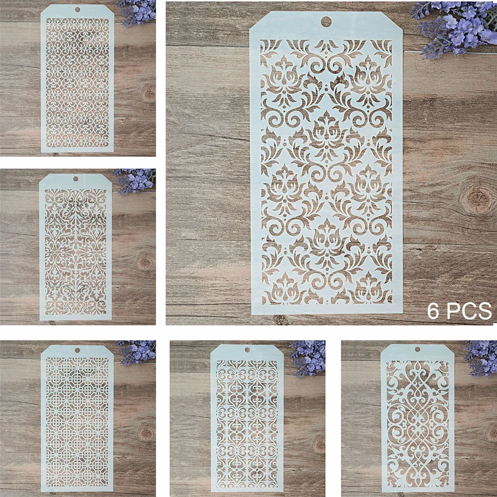6 PCS DIY Craft Geometry Stencil for DIY Scrapbooking Stamping Album Crafts Decorative Paper Cards
6 PCS DIY Craft Geometry Stencil for DIY Scrapbooking Stamping Album Crafts Decorative Paper Cards