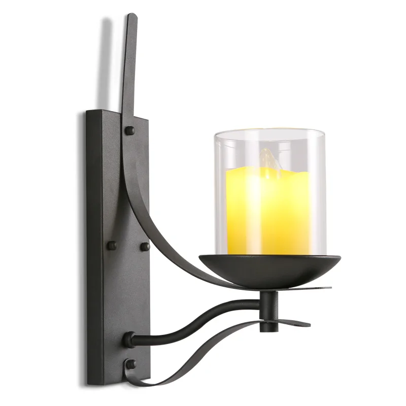 American country living room bedroom wall lamp North European retro iron aisle corridor wall light decor bedside led mirror lamp
American country living room bedroom wall lamp North European retro iron aisle corridor wall light decor bedside led mirror lamp