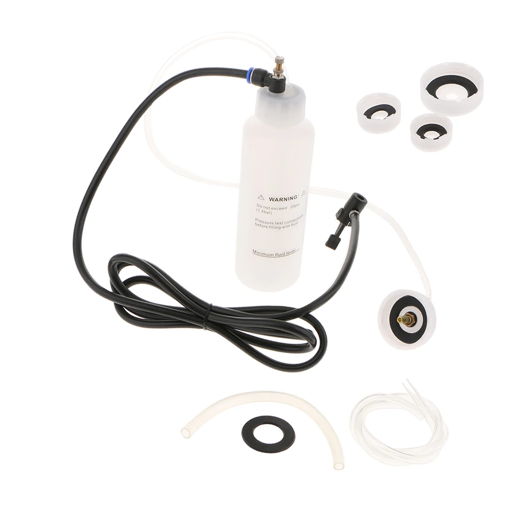 ABN Pneumatic Vacuum Brake and Clutch Bleeder Kit 1 Liter Master Cylinder Air Pressure Fluid Bleed Tool
ABN Pneumatic Vacuum Brake and Clutch Bleeder Kit 1 Liter Master Cylinder Air Pressure Fluid Bleed Tool