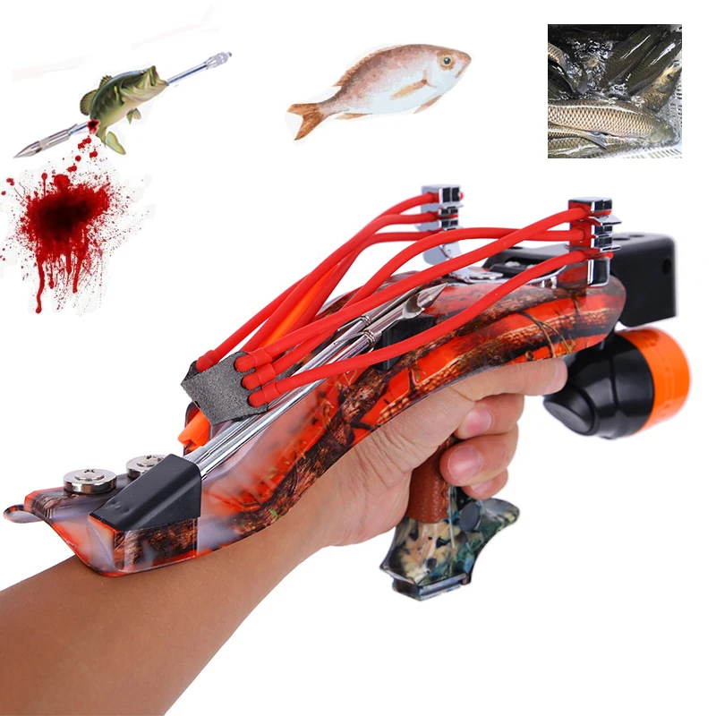 Winter Fishing Tools Shoot Fish Bow War Wolf Sling Outdoor Hunting Infrared Multi-function Fishing Bullets Dart Suit
Winter Fishing Tools Shoot Fish Bow War Wolf Sling Outdoor Hunting Infrared Multi-function Fishing Bullets Dart Suit