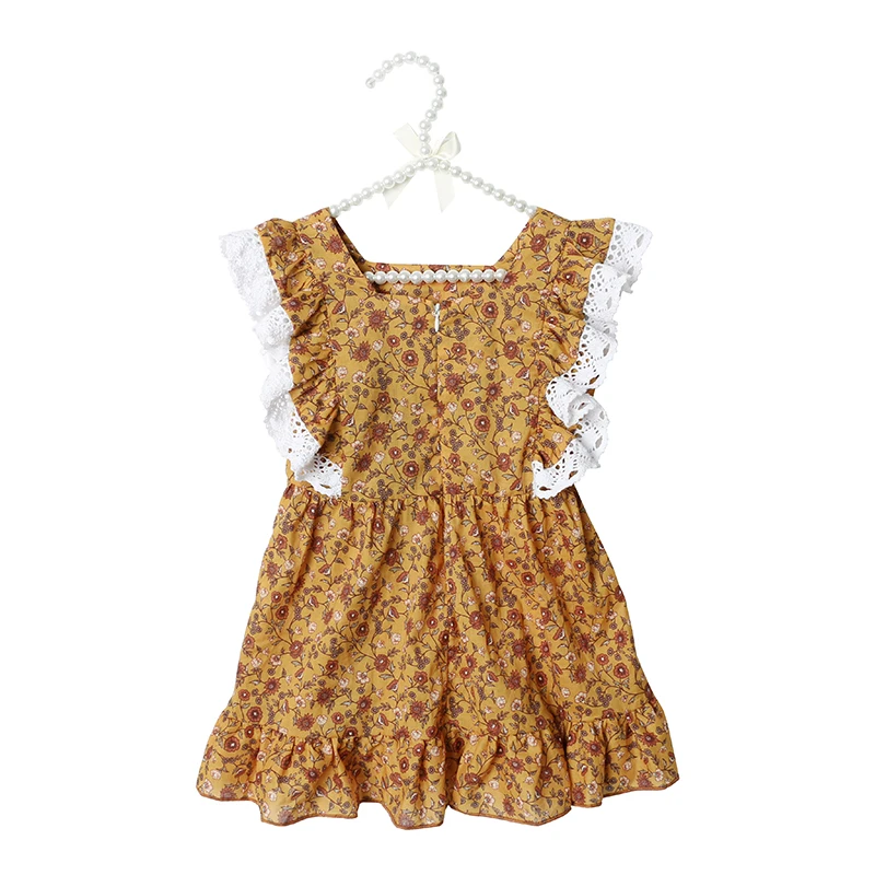 Kaiya Angel 2019 New Arrival Kids Dresses for Girls Summer Floral Square Collar Ruffle Clothes Princess Party Wedding Dress
Kaiya Angel 2019 New Arrival Kids Dresses for Girls Summer Floral Square Collar Ruffle Clothes Princess Party Wedding Dress