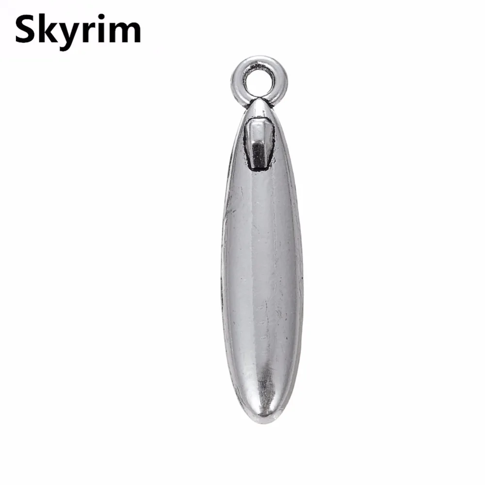 Skyrim Personalized Jewelry Accessories Sport Surfboard Charms Silver Plated Pendants For DIY Necklaces Handmade Crafts 10Pcs
Skyrim Personalized Jewelry Accessories Sport Surfboard Charms Silver Plated Pendants For DIY Necklaces Handmade Crafts 10Pcs