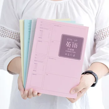 3/PCS finishing the wrong book student thickening notebook language mathematics English correcting notebook
3/PCS finishing the wrong book student thickening notebook language mathematics English correcting notebook