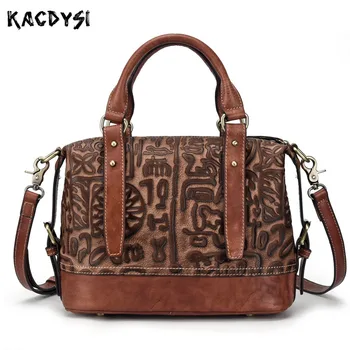 2020 Design Handmade Genuine Leather Embossed Women Shoulder Bags Cowhide Vintage Trend Messenger Bag Casual Ladies Handbag New
2020 Design Handmade Genuine Leather Embossed Women Shoulder Bags Cowhide Vintage Trend Messenger Bag Casual Ladies Handbag New