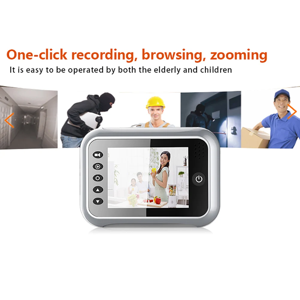 Electronic Wireless Video Voice Doorbell Night Vision Wide Angle Long Standby HD Doorbell XXM8
Electronic Wireless Video Voice Doorbell Night Vision Wide Angle Long Standby HD Doorbell XXM8