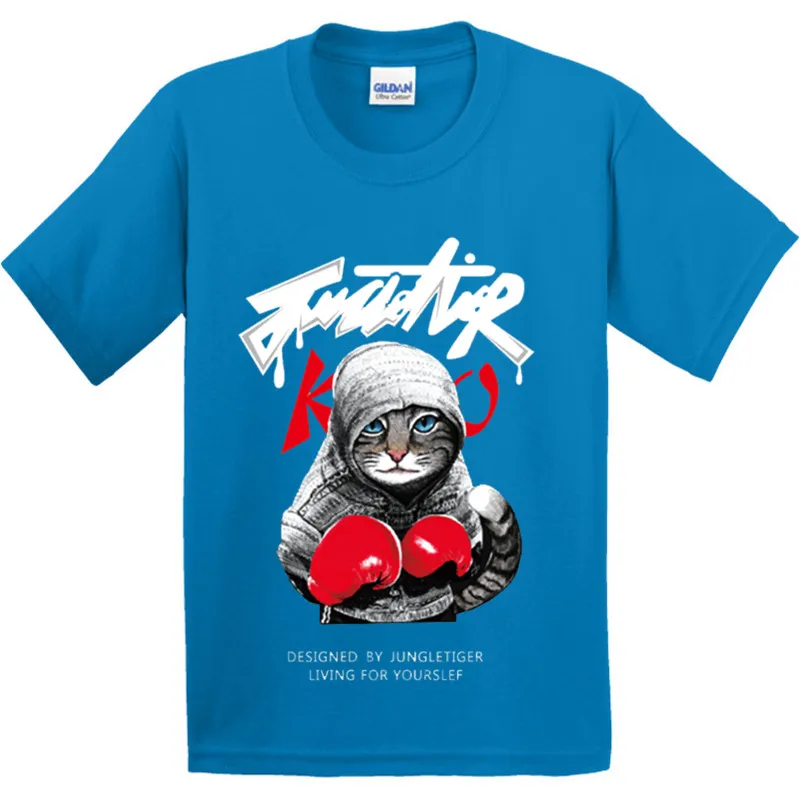100% Cotton,Children Super Cool Boxing Cat Attack Design T-shirt Kids FashionTops T shirt Boys/Girls Casual Clothes,GKT202
100% Cotton,Children Super Cool Boxing Cat Attack Design T-shirt Kids FashionTops T shirt Boys/Girls Casual Clothes,GKT202