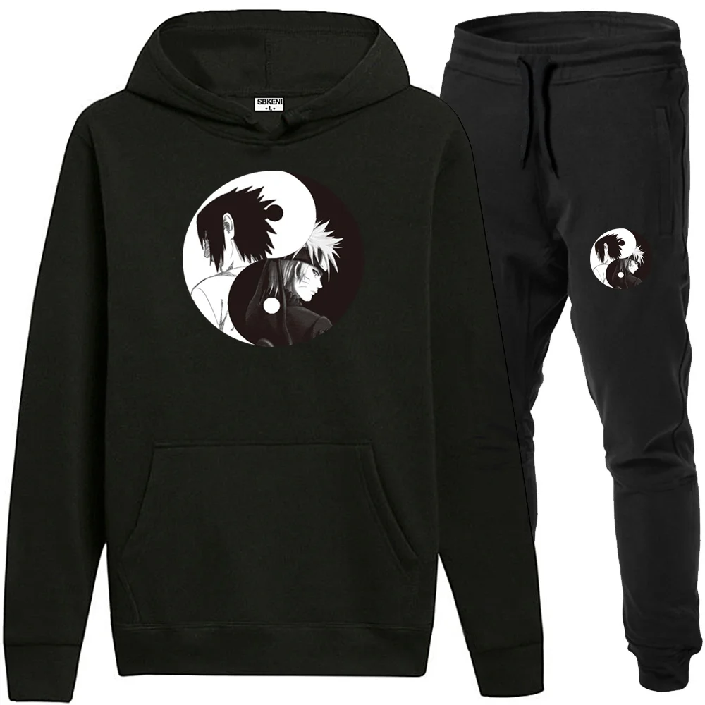 New Anime Naruto Hoodie Men/Women Fashion Hoodies+ Sweatpants Suit For Couples Fashion Winte Men Uchiha Syaringan Funny Clothes
New Anime Naruto Hoodie Men/Women Fashion Hoodies+ Sweatpants Suit For Couples Fashion Winte Men Uchiha Syaringan Funny Clothes