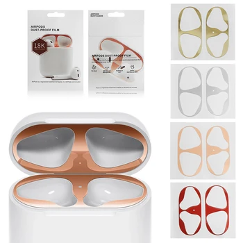 1PCS Metal Film Sticker Thin Skin Protective Cover Iron Shavings Dust Guard For Airpod 1 airpods pro
1PCS Metal Film Sticker Thin Skin Protective Cover Iron Shavings Dust Guard For Airpod 1 airpods pro