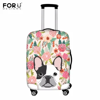 FORUDESIGNS Elastic Luggage Covers for 18-30 Inch Trolley Case Cute Dog French Bulldog/ Labrador Retriever Floral Printed Covers
FORUDESIGNS Elastic Luggage Covers for 18-30 Inch Trolley Case Cute Dog French Bulldog/ Labrador Retriever Floral Printed Covers