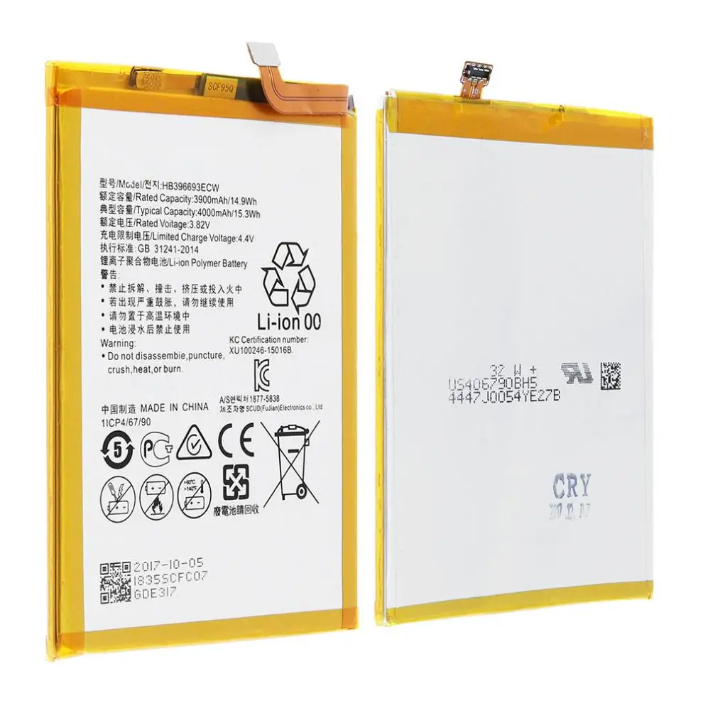 3.82V 3900mAh Phone Built-in Original Li-ion Rechargeable Battery Bateria with Battery Cells PTC Protection for HUAWEI Mate8
3.82V 3900mAh Phone Built-in Original Li-ion Rechargeable Battery Bateria with Battery Cells PTC Protection for HUAWEI Mate8