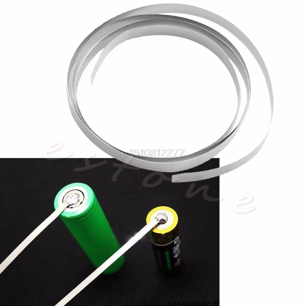 Ni Plated Nickel Strip Tape 1M 8mm x 0.15 For Li 18650 Battery Spot Welding #H0VH#
Ni Plated Nickel Strip Tape 1M 8mm x 0.15 For Li 18650 Battery Spot Welding #H0VH#