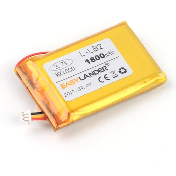 Easylander Replacement 3.7V 1800mAh Rechargeable li Polymer Battery L-LB2 for Logitech mx1000 MX 1000 M-RAG97 wireless mouse
Easylander Replacement 3.7V 1800mAh Rechargeable li Polymer Battery L-LB2 for Logitech mx1000 MX 1000 M-RAG97 wireless mouse
