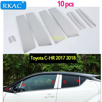 RKAC For Toyota CHR C-HR 2017 2018 car styling stick stainless steel glass window garnish pillar middle column trim hoods
RKAC For Toyota CHR C-HR 2017 2018 car styling stick stainless steel glass window garnish pillar middle column trim hoods