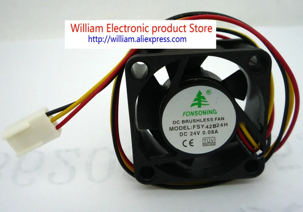 New Original FONSONING 40*40*20MM 24v 0.08a fsy40b24h 1608kl-05w-b39 cooling fan
New Original FONSONING 40*40*20MM 24v 0.08a fsy40b24h 1608kl-05w-b39 cooling fan