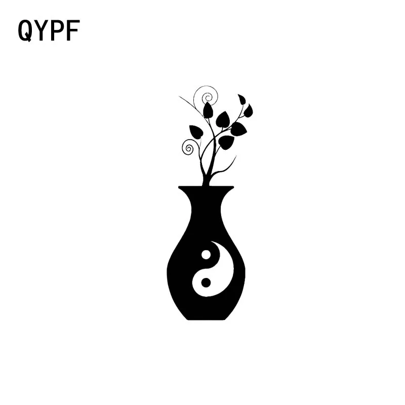 QYPF 7.12CM*17.8CM Vase Yin Yang Ethylene Kihei Silver Auto Sticker Decal C17-00070
QYPF 7.12CM*17.8CM Vase Yin Yang Ethylene Kihei Silver Auto Sticker Decal C17-00070