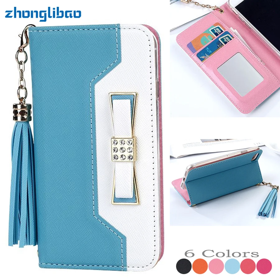 Pretty Flip Case for Iphone X Xs Max Xr 8 7 6 6s Plus Luxury Leather Card Wallet Stand Book Cover Bow-knot Girl Mirror Tassel
Pretty Flip Case for Iphone X Xs Max Xr 8 7 6 6s Plus Luxury Leather Card Wallet Stand Book Cover Bow-knot Girl Mirror Tassel