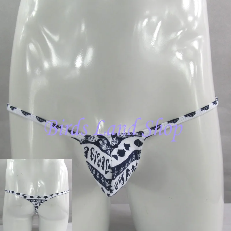 Mens Pouch Thong Bulge Enhancer Low Rise T Back G403C Ocean Fish prints black white
Mens Pouch Thong Bulge Enhancer Low Rise T Back G403C Ocean Fish prints black white
