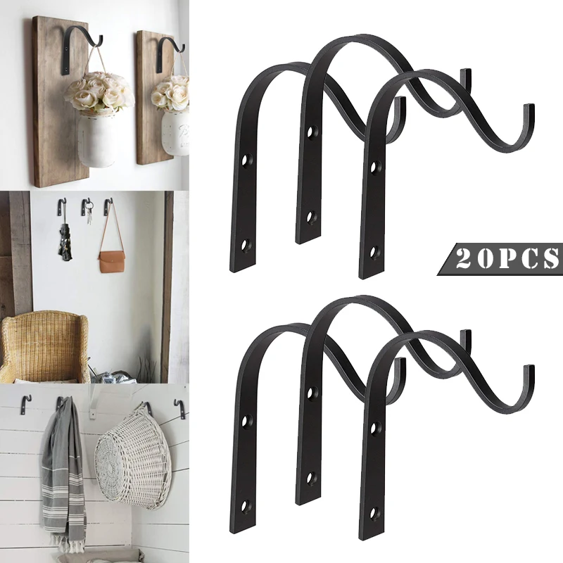 10/20Pcs Iron Hanger Wall Hooks for Hanging Lantern Planter Coat Rustic Home Decor LBShipping
10/20Pcs Iron Hanger Wall Hooks for Hanging Lantern Planter Coat Rustic Home Decor LBShipping