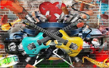 Graffiti Brick Wall Hip Hop guitar backdrops Vinyl cloth High quality Computer print party photography studio background
Graffiti Brick Wall Hip Hop guitar backdrops Vinyl cloth High quality Computer print party photography studio background