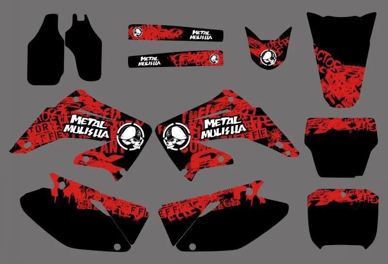 GRAPHICS & BACKGROUNDS DECALS STICKERS Kits for Honda CR125 CR250 2002 2003 2004 2005 06 07 08 09 10 11 2012 CR 125 250
GRAPHICS & BACKGROUNDS DECALS STICKERS Kits for Honda CR125 CR250 2002 2003 2004 2005 06 07 08 09 10 11 2012 CR 125 250