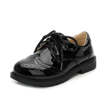 Wedding Leather Shoes For Boys Girls New Spring Autumn Children PU Patent Leather Shoes Kids Boys School Party Shoe white black
Wedding Leather Shoes For Boys Girls New Spring Autumn Children PU Patent Leather Shoes Kids Boys School Party Shoe white black
