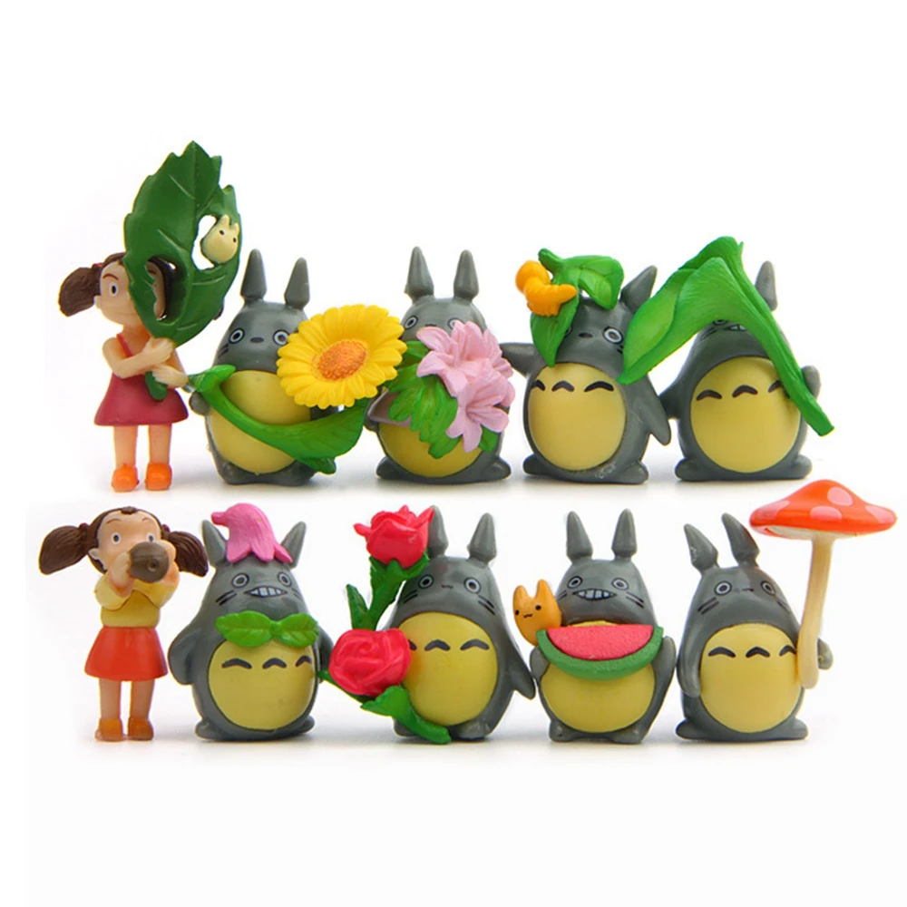 10pcs/set Studio Ghibli Miyazaki Hayao Totoro Xiaomei Pvc Action Figure Toys Model Anime Doll Decoration Miniatures Kid Toy Gift
10pcs/set Studio Ghibli Miyazaki Hayao Totoro Xiaomei Pvc Action Figure Toys Model Anime Doll Decoration Miniatures Kid Toy Gift